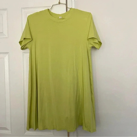 Lululemon All Yours Tee Dress Size 2 Loose Fit  Crispin Green Oversized - Picture 9 of 11